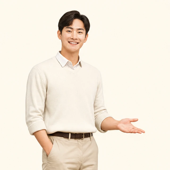 연체자 장기렌트카 상담 신청을 안내하는 담당자
